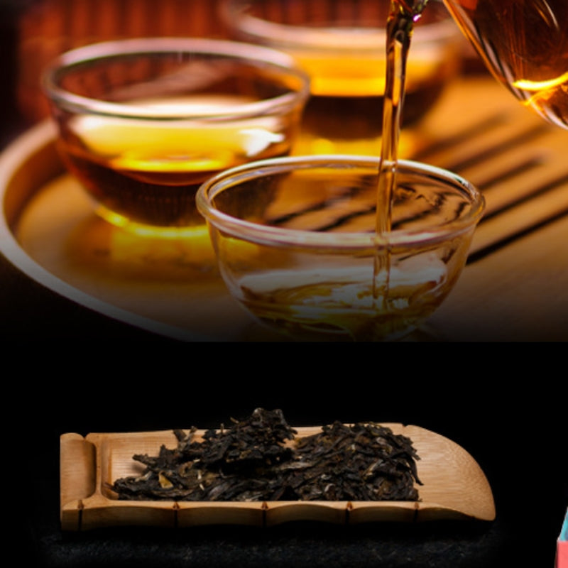 Fouramzingtea Dark Tea | Chinese Tibetan tea Diet tea Cure insomnia | Made with suprem raw tea material