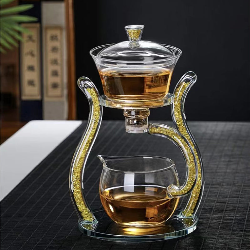 Fouramazingtea+Tea ware+Palace semi-automatic tea set