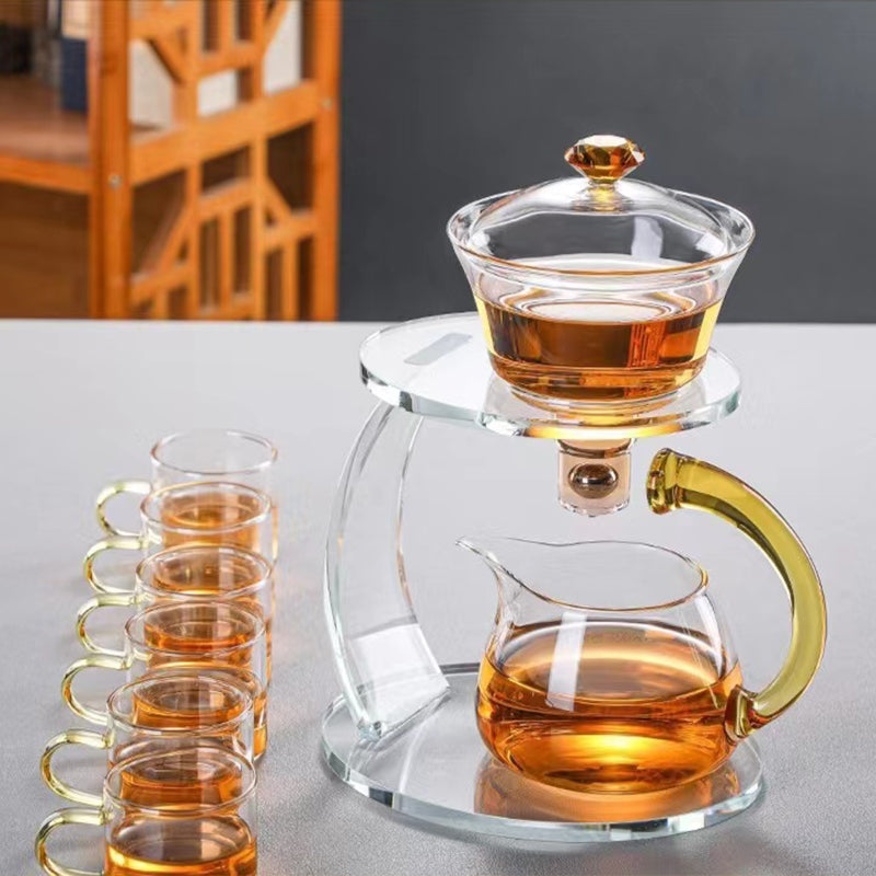 Fouramazingtea+Tea ware+Palace semi-automatic tea set