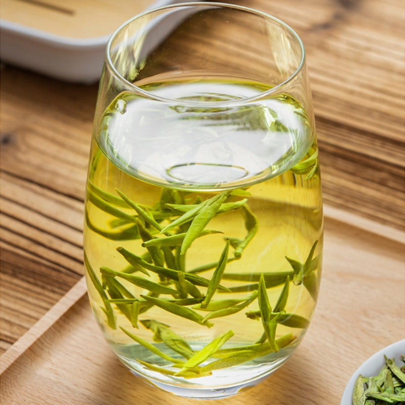 Fouramzingtea Green Tea｜Dragon Well tea Longjing tea  West Lake Tea Loose Leaves Ecologically Grown Refreshingly Aromatic