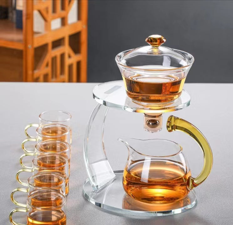 Fouramazingtea+Tea ware+Palace semi-automatic tea set